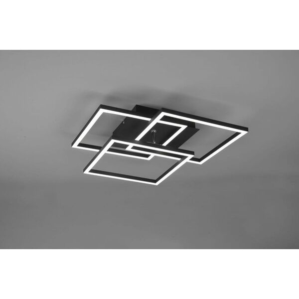 Lampa wisząca RL Light Mobile LED lampa sufitowa 3-punktowa (z pilotem) czarna R62883132 RL
