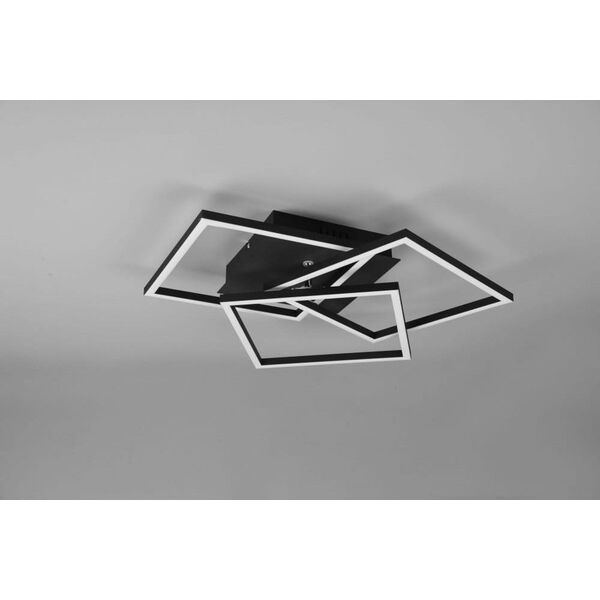 Lampa wisząca RL Light Mobile LED lampa sufitowa 3-punktowa (z pilotem) czarna R62883132 RL