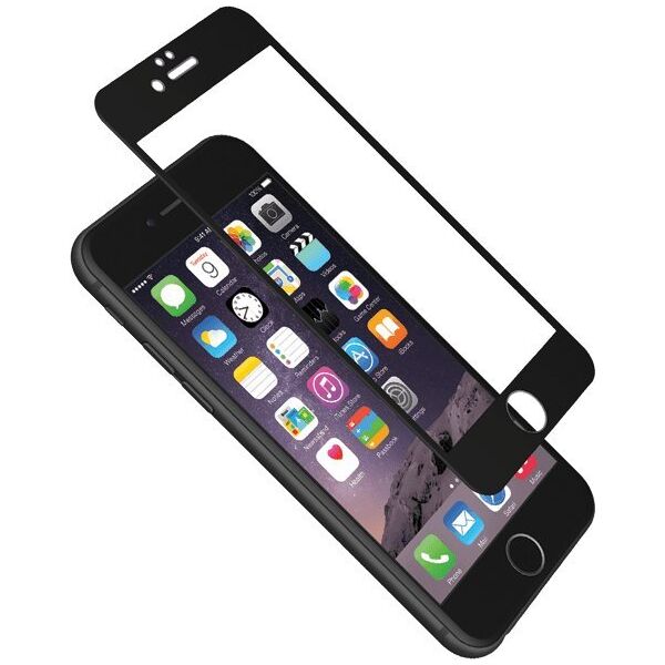 Cygnett Cygnett 9H Screen Protector with silicone boarder - IPhone 6 - Clear / Black