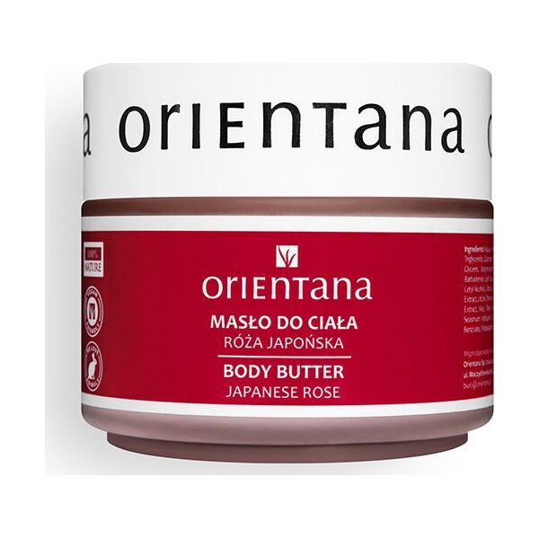 Orientana Masło do ciała Róża 100g