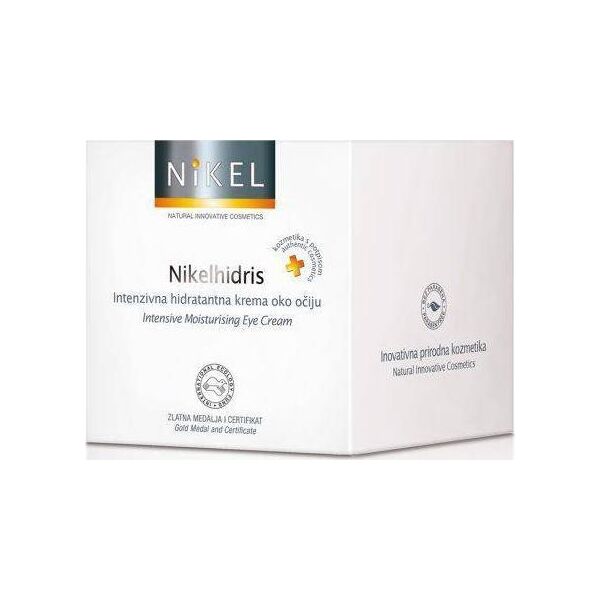 Nikel NIKEL, NIKELHIDRIS nawilżający krem pod oczy z kwasem hialuronowym, miodem i kwiatem Immortelle INTENSIVE CARE, 15ml