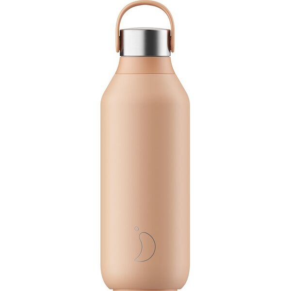 Chilly Chillys Water Bottle Serie2 Peach Orange 500ml