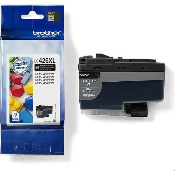 Tusz Brother Brother Ink Cart. LC-426XLBK for MFC-J4340DW, -J4540DW, -J4540DWXL High Capacity black LC426XLBK