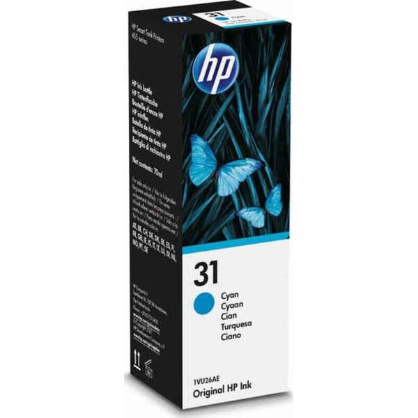 Tusz HP HP Ink Bottle 1VU26AE No.31 für Ink Tank Wireless 415 cyan