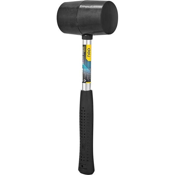 Deli Młotek gumowy Deli Tools EDL5616, 0.5kg (czarny)