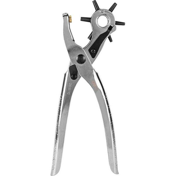 Deli Szczypce obrotowe do otworów Deli Tools EDL1919C, 9" (srebrne)