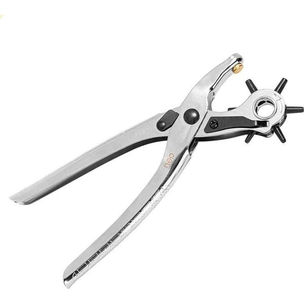 Deli Szczypce obrotowe do otworów Deli Tools EDL1919C, 9" (srebrne)