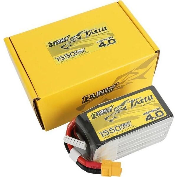 Tattu Akumulator Tattu R-Line 4.0 1550mAh 22.2V 130C 6S1P XT60