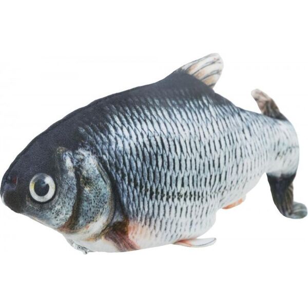 Trixie Wriggle fish, zabawka, dla kota, 30 cm, z kocimiętką, ładowana USB