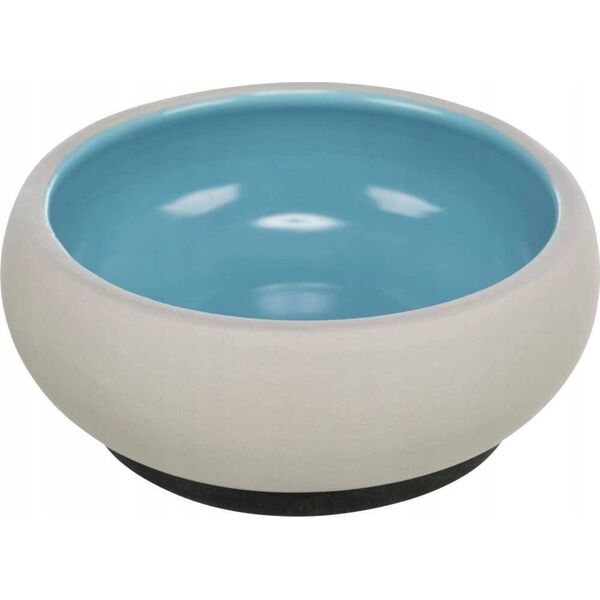 Trixie Miska, dla kota, ceramiczna, 0.6 l/o 14 cm, z gumową podstawą, różne kolory