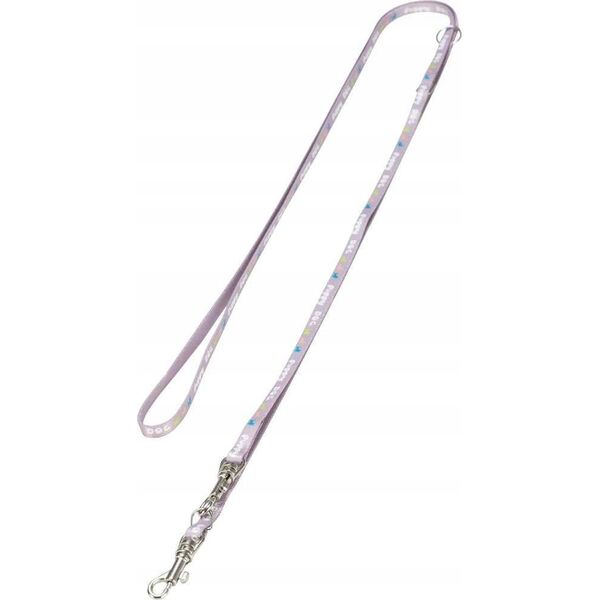 Trixie Junior, szelki dla szczeniąt, ze smyczą, taśma parciana, 27–45 cm/10 mm, 2.00 m, liliowe