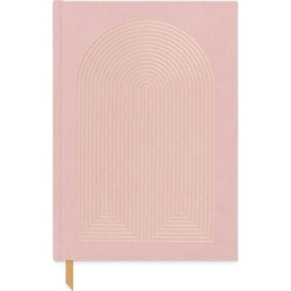 Designworks Ink Notatnik A5/160K Suede Dusty Pink