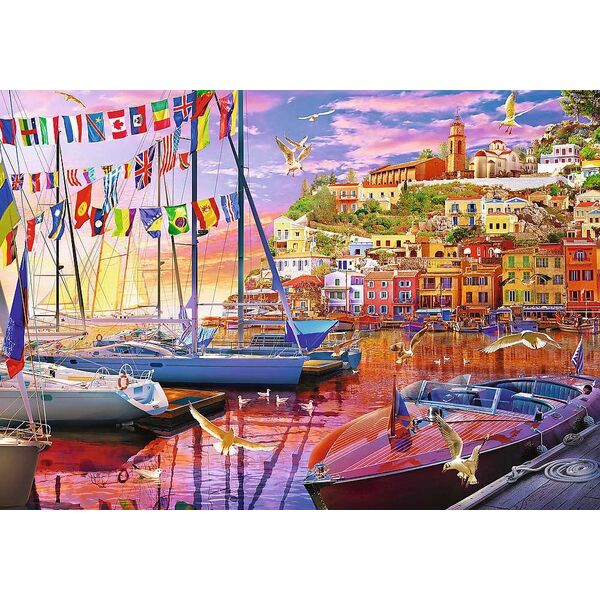 Trefl Puzzle 1000 Letni Wieczór Unlimited Fit Technology