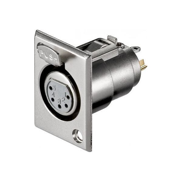 Goobay Zalane gniazdo mikrofonowe, 5 Pin - Styki 5 Pin