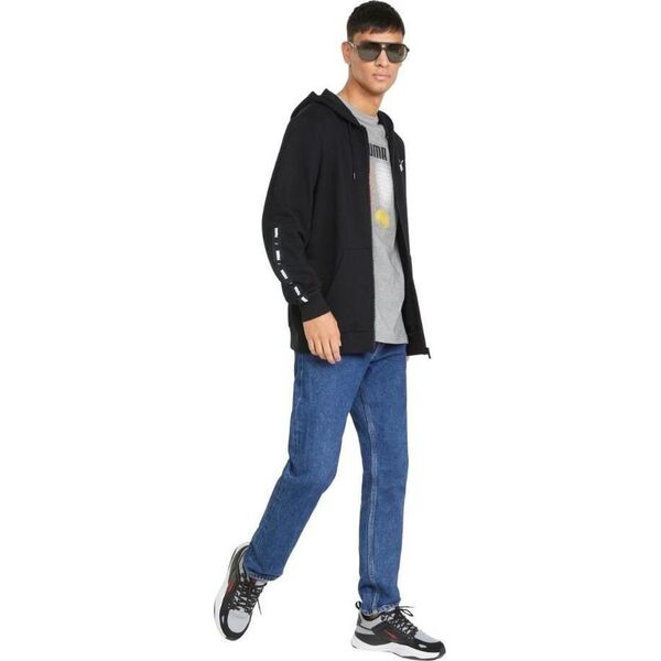 Puma Bluza męska Puma ESS+ Tape Full-Zip Hoodie TR czarna 848768 01 S