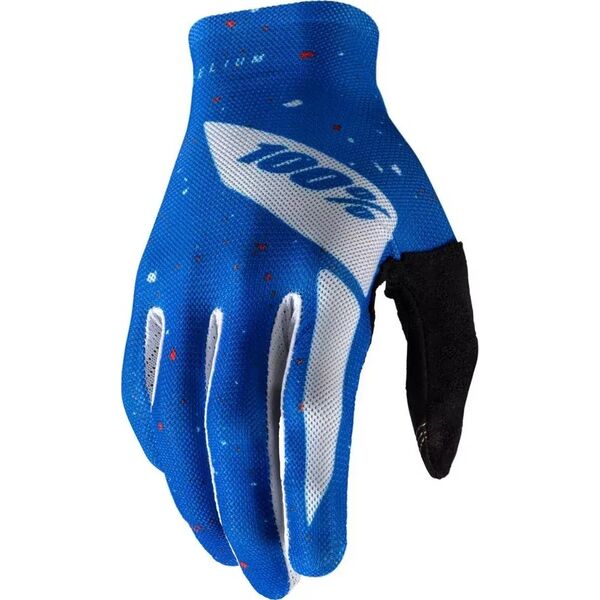 100% Rękawiczki 100% CELIUM Gloves Racer Red - XL (długość dłoni 200-209 mm) (NEW 2022)