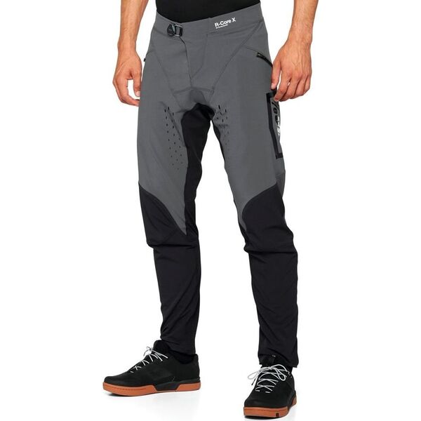 100% Spodnie męskie 100% R-CORE X Pants grey roz. 28 (EUR 42) (NEW 2022)