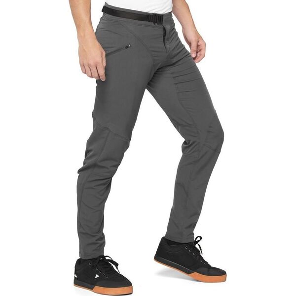 100% Spodnie męskie 100% AIRMATIC Pants charcoal roz. 32 (EUR 46) (NEW 2022)