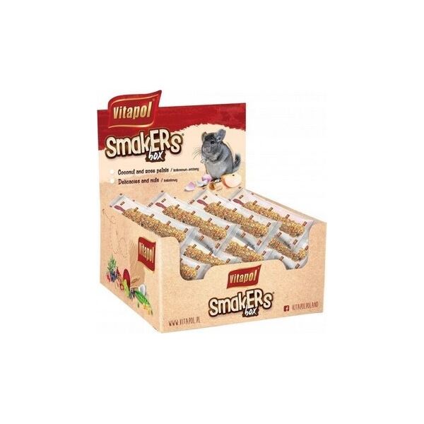 Vitapol SMAKERS BOX KOKOSOWO-RÓŻANY DLA SZYNSZYLI 12szt/box