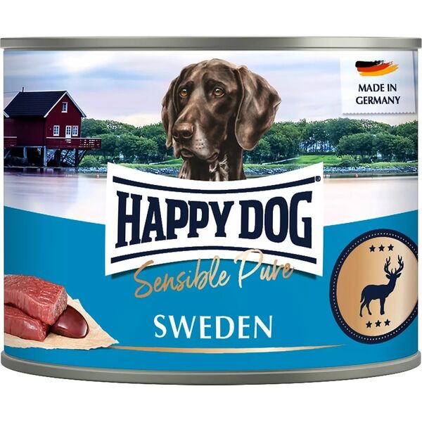 Happy Dog PUSZKA dla psa - Sweden (dziczyzna) 200g