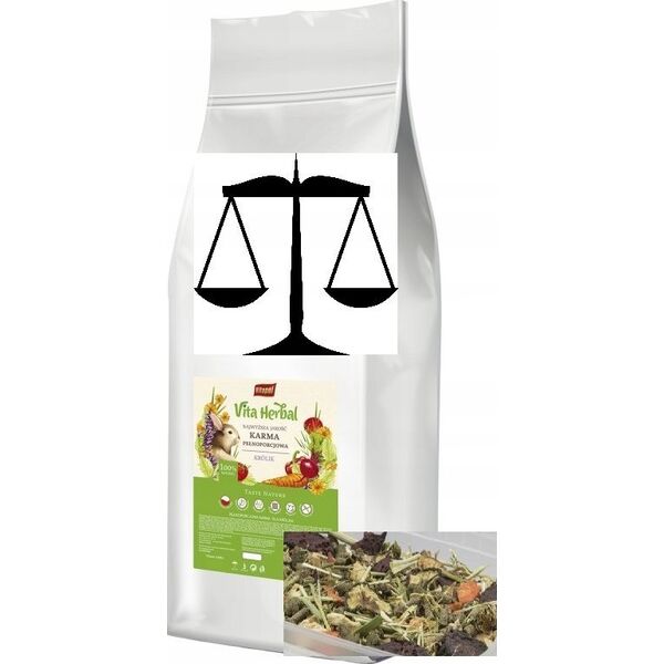 Vitapol Karma podstawowa Vita Herbal dla królika 1000g (ZVP-4392)