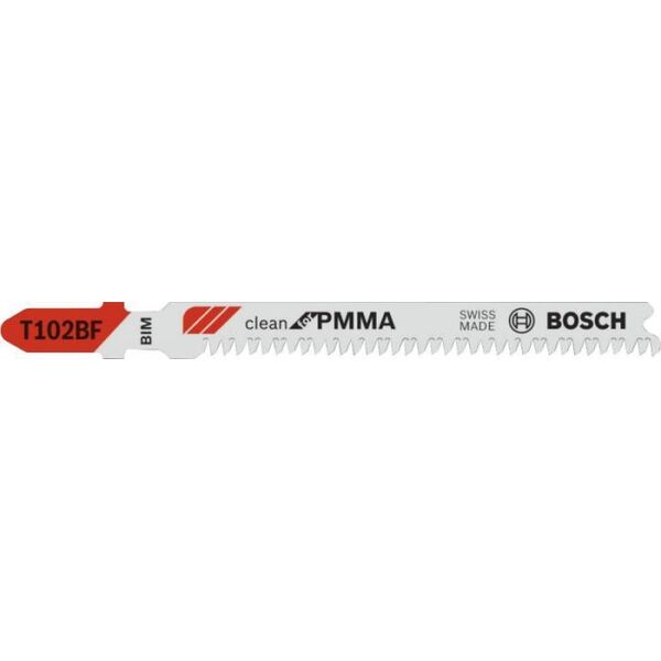 Bosch Brzeszczot do wyrzynarki T 102 BF, 5 szt. w opakowaniu Bosch