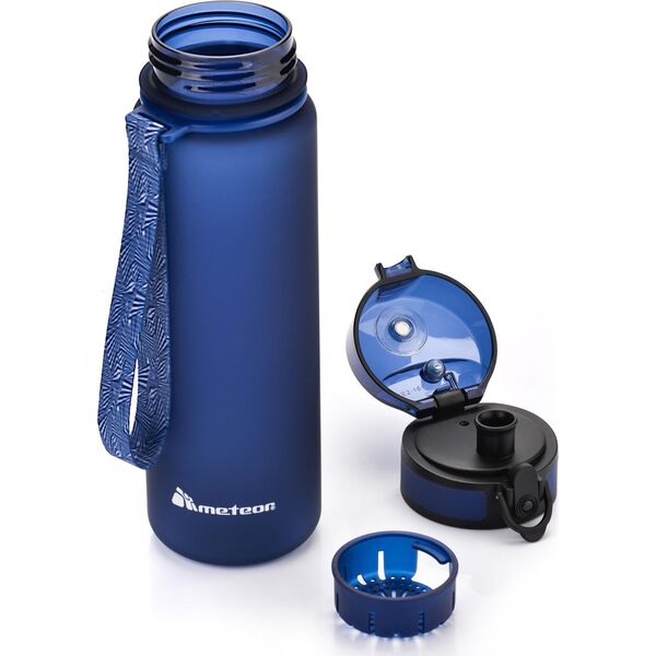 Meteor Bidon sportowy Meteor 1000 ml granatowy Uniwersalny