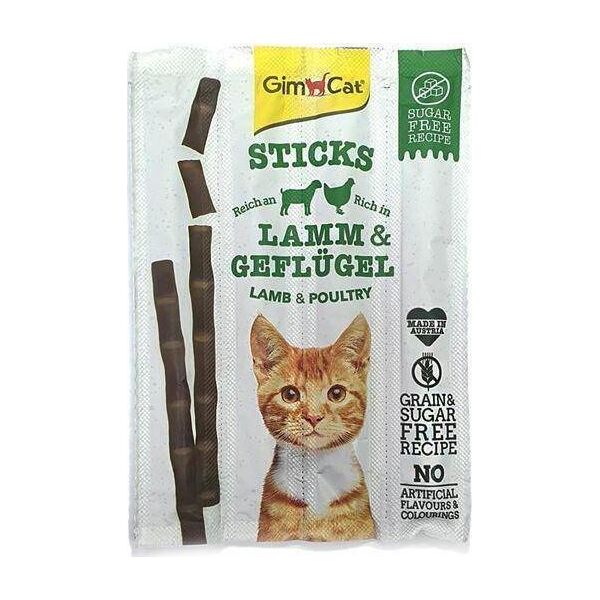 Gimcat Gimcat Sticks 20g Jagnięcina&Drób 4 szt.