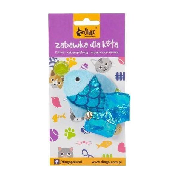 Dingo Dingo Zabawka Kot Rybka 8cm