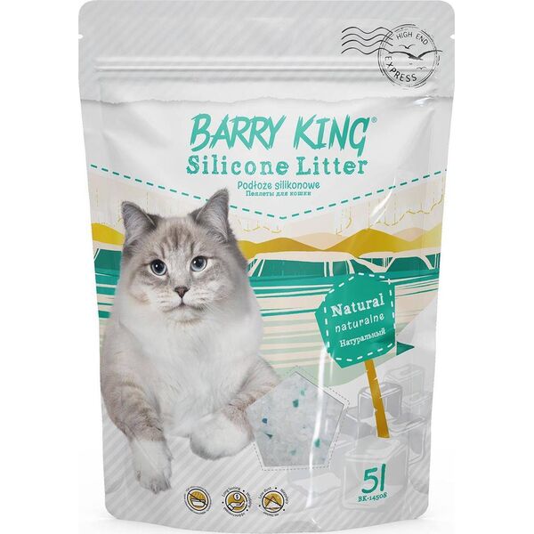 Żwirek dla kota Barry King Barry King Żwirek Silikonowy Dla Kota 5l