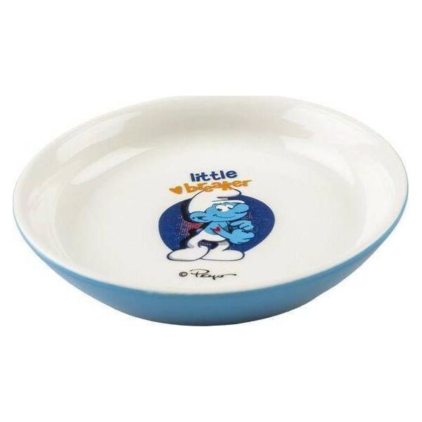 Duvo+ Duvo+ Smerfy Miska Ceramiczna 180ml 14.2x14.2x2.5cm