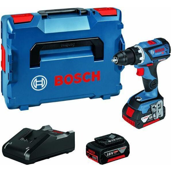 Wiertarko-wkrętarka Bosch GSR 18V-60 C 18 V 2 x akumulator 5 Ah (06019G110D)