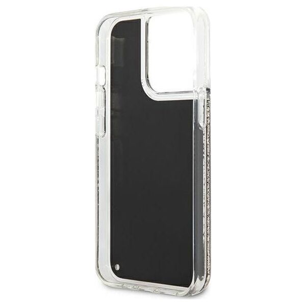 Karl Lagerfeld Karl Lagerfeld KLHCP13XLGGKBK iPhone 13 Pro Max 6,7" czarny/black hardcase Liquid Glitter Gatsby
