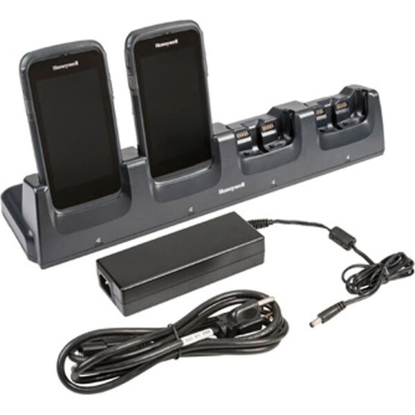 Honeywell Honeywell For Ethernet comms and recharging upto 4 computers. Kit includes Dock, Power Supply, EU Power Cord.