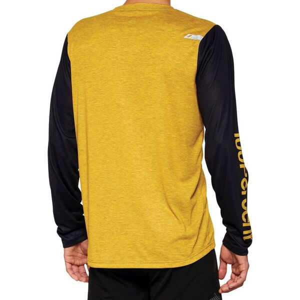 100% Koszulka męska 100% AIRMATIC Long Sleeve black roz. XL (NEW 2022)