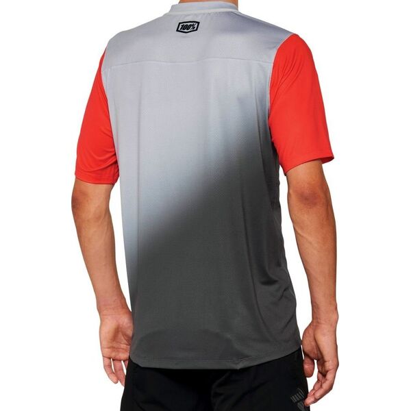 100% Koszulka męska 100% CELIUM Jersey krótki rękaw black charcoal roz. L (NEW 2022)