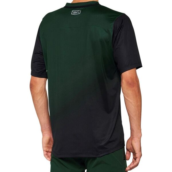 100% Koszulka męska 100% CELIUM Jersey krótki rękaw grey racer red roz. XL (NEW 2022)