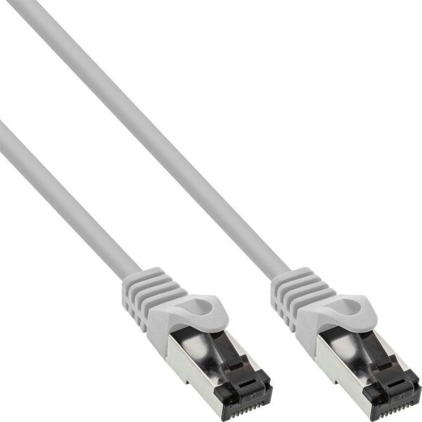 InLine InLine® Patch Cable S/FTP PiMF Cat.8.1 halogen free 2000MHz grey 5m