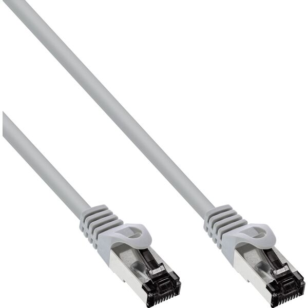InLine InLine® Patch Cable S/FTP PiMF Cat.8.1 halogen free 2000MHz grey 0,3m