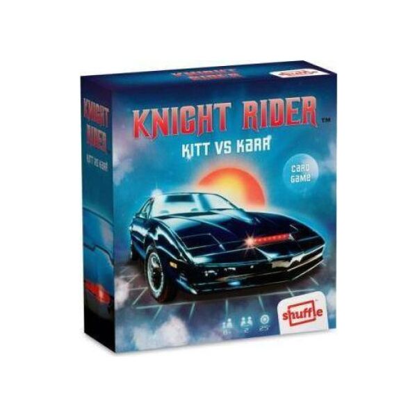 Cartamundi Gra karciana Knight Rider Kitt vs Karr Nieustraszony CARTAMUNDI
