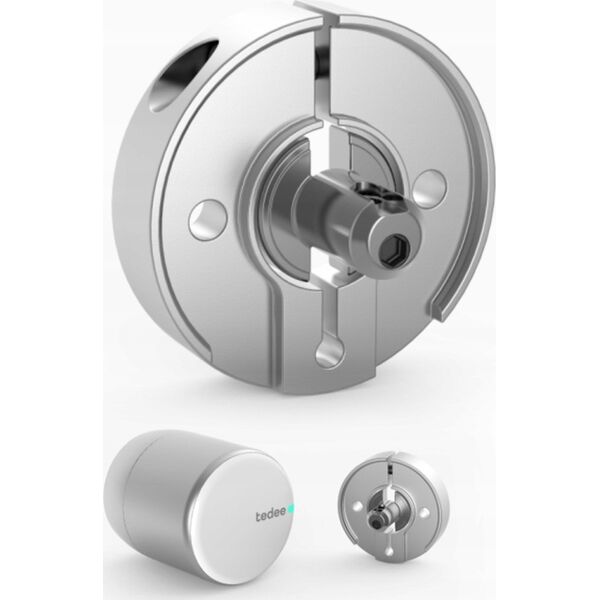Tedee Tedee - adapter do drzwi europejskich, srebrny
