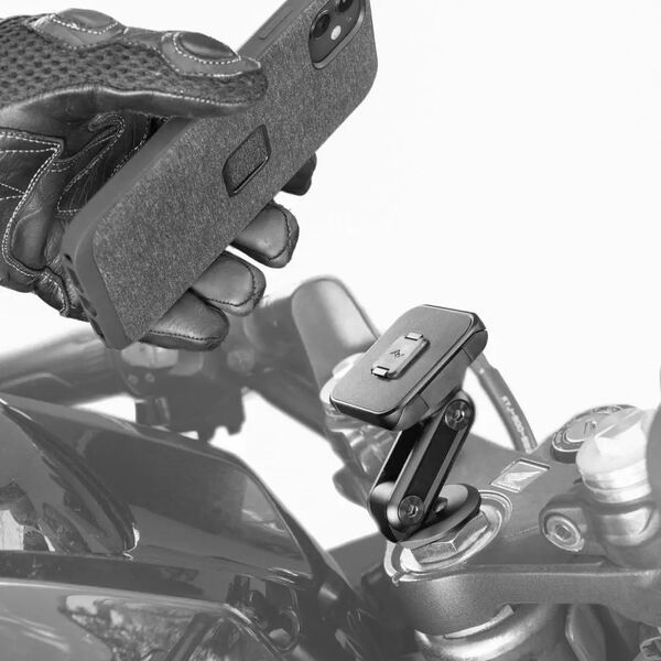 Peak Design Peak Design Mobile Motorcycle Mount Stem Mount - Uchwyt Motocyklowy Do Telefonu Na Główkę Ramy - Czarny