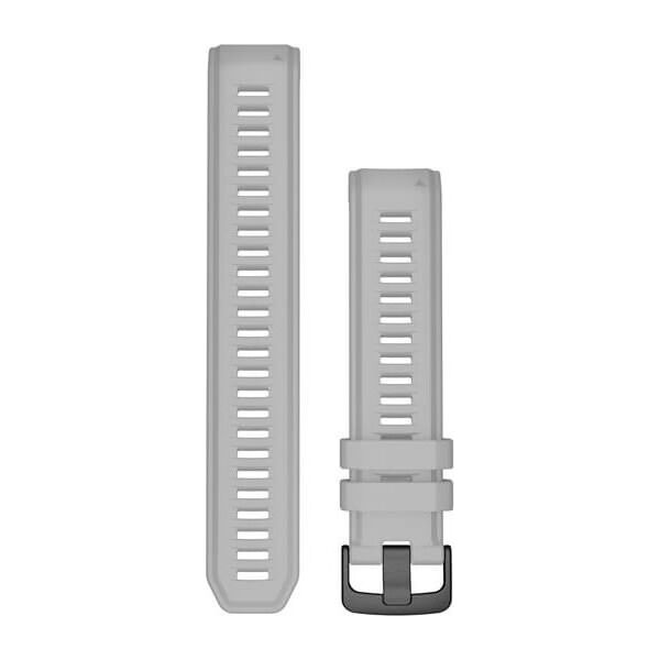 Garmin Pasek silikonowy na nadgarstek - seria Instinct 2 (mglistoszary / grafitowa sprzączka) (010-13105-01)
