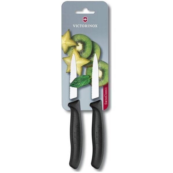 Victorinox Zestaw noży Victorinox Swiss Classic 2szt czarny