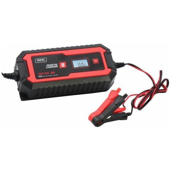 Ideal PROSTOWNIK INTELIGENTNY PRAKTIK CHARGER 8 LCD 6/12V