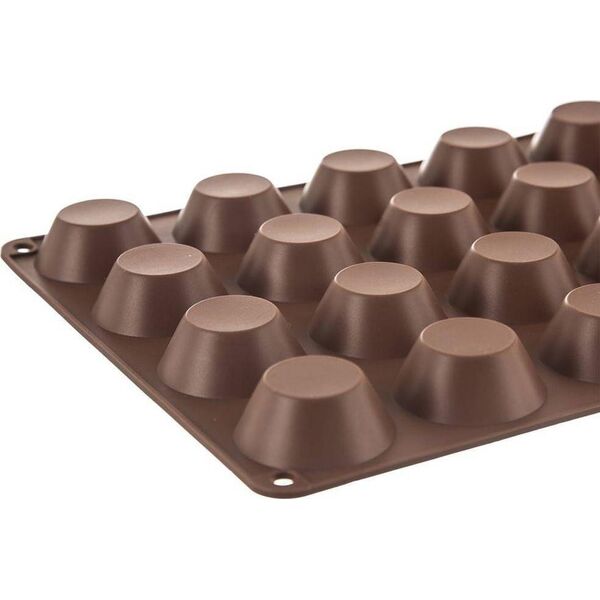 Orion Forma silikonowa foremka do pieczenia mini muffinek na muffinki małe babeczki 20 sztuk