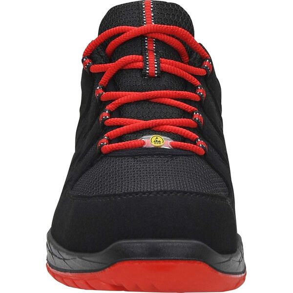 Elten Batai ELTEN Maddox Black Red Low ESD S3 SRC, juodi/raudoni 44