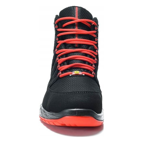 Elten Batai ELTEN Maddox Black Red Mid ESD S3 SRC, juodi/raudoni 48