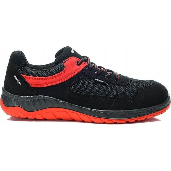 Elten Batai ELTEN Lonny Red Low S1P SR, juodi/raudoni 43