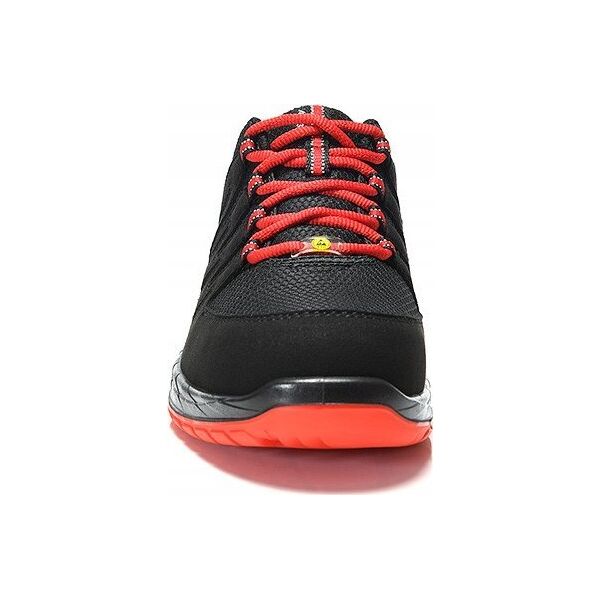 Elten Batai ELTEN Maddox Black Red Low ESD S3 SRC, juodi/raudoni 48